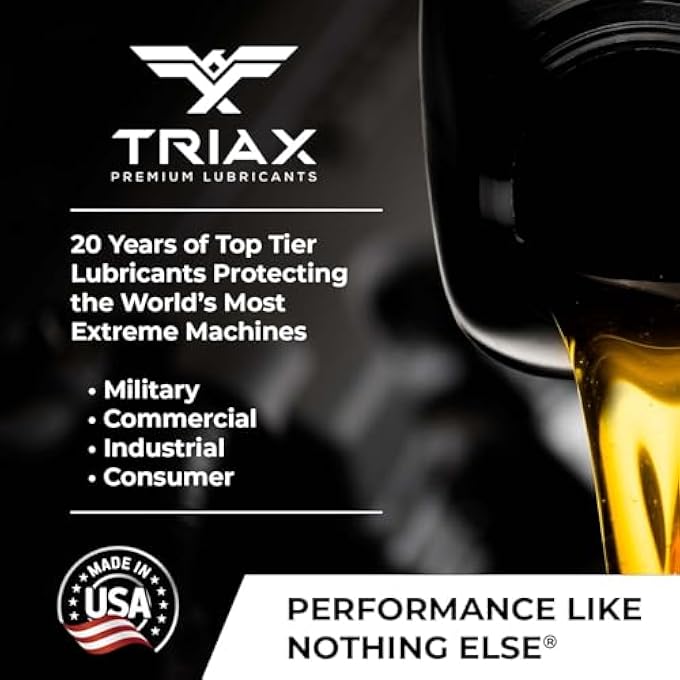 TRIAX علاج زيت عالي الكفاءة، مجددات الختم، مثبطات التآكل، مثبتات اللزوجة، حماية من التآكل، 12 أونصة / 355 مل (زجاجة واحدة) - Image 5